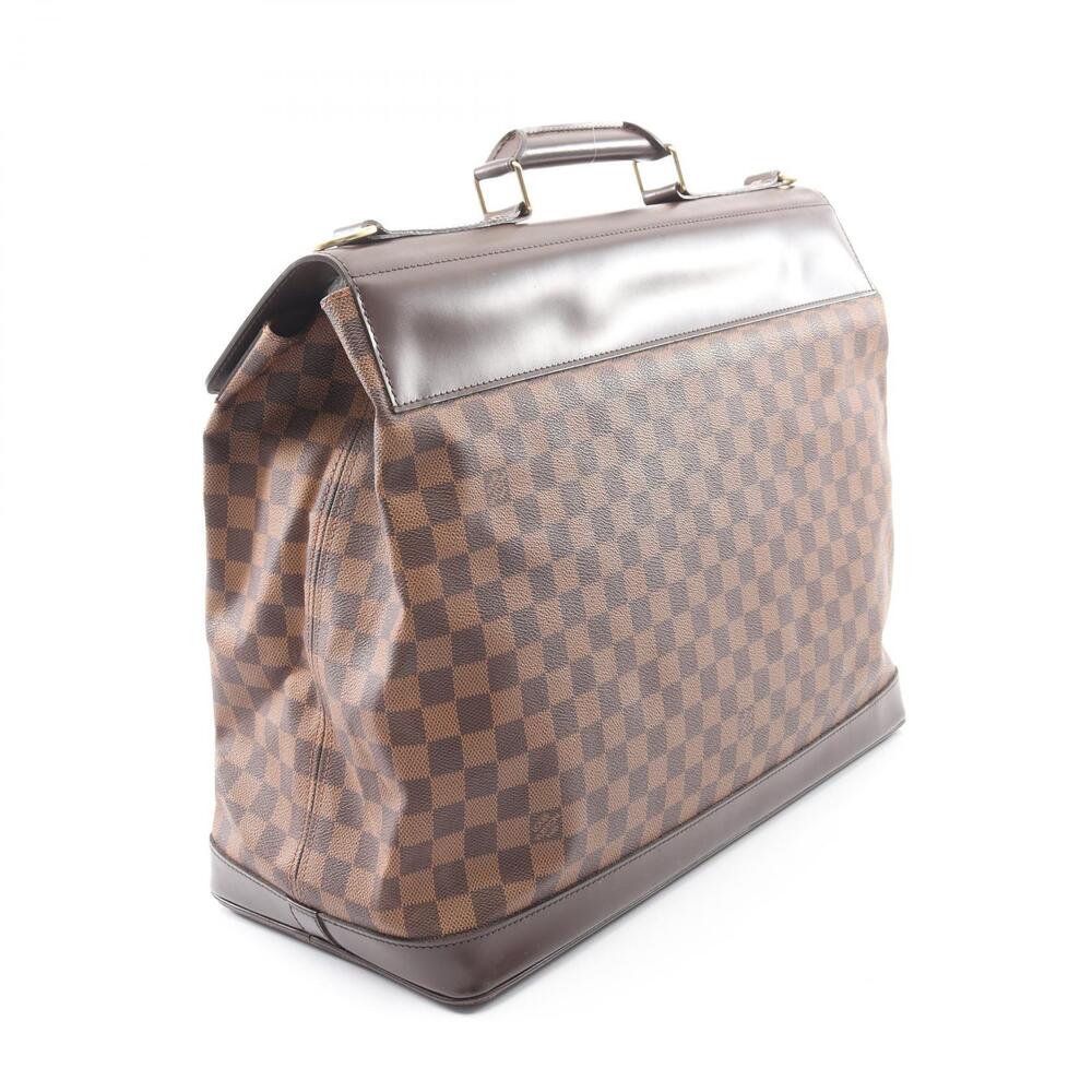 Louis Vuitton West End Boston Bag Canvas Leather Damier Brown